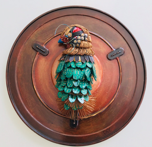 #oiseau #art récupération #sculpture #mignon